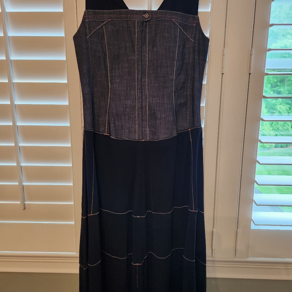 Elegant Denim Dress